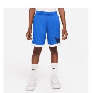 Nike Kids Blue and White basketball Shorts